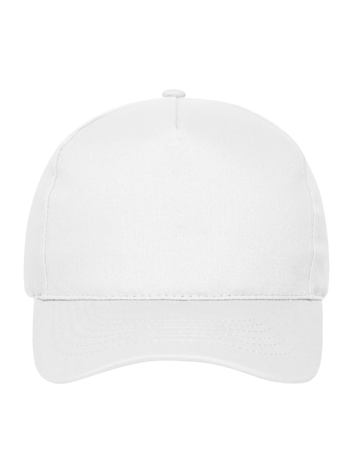 Baseball Caps 5 Panel Cap Bio Cotton Weiß bestickbar und bedruckbar – LA1970