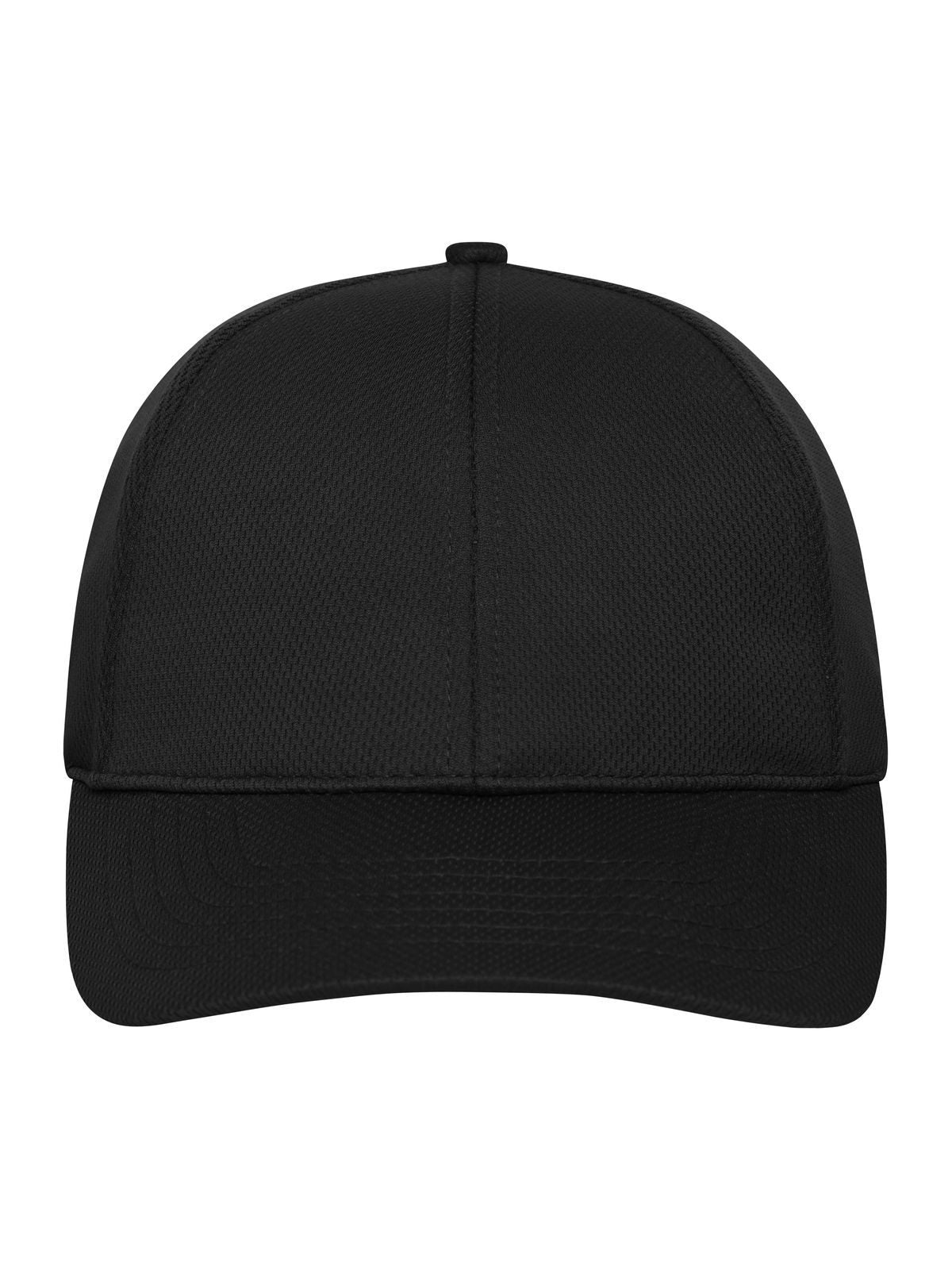 Baseball Caps 6 Panel Sports Cap Schwarz bestickbar und bedruckbar – LA1970