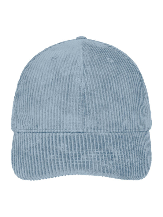 Baseball Caps 6 Panel Corduroy Cap OCS Standard milky-blue bestickbar und bedruckbar – LA1970