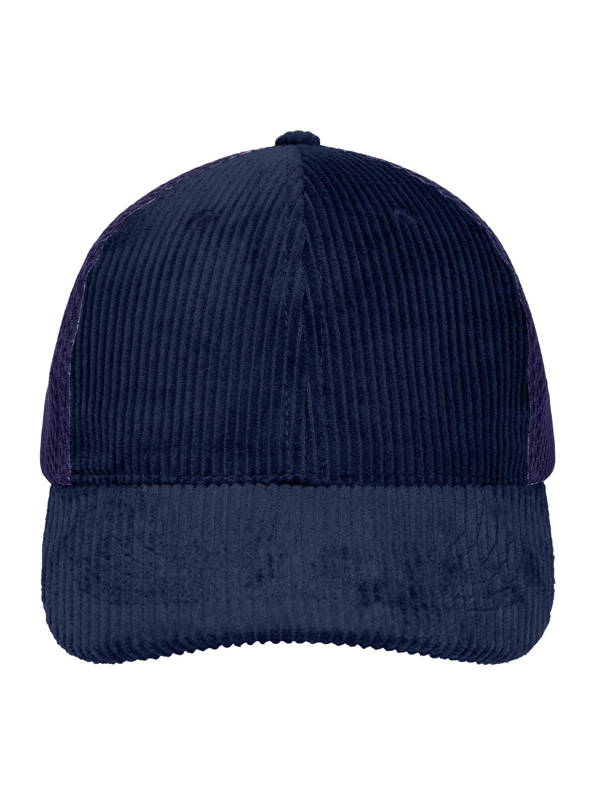 Trucker Cap Panel Corduroy-Mesh Cap OCS Standard – individuell veredelbar | LA1970 in navy/navy