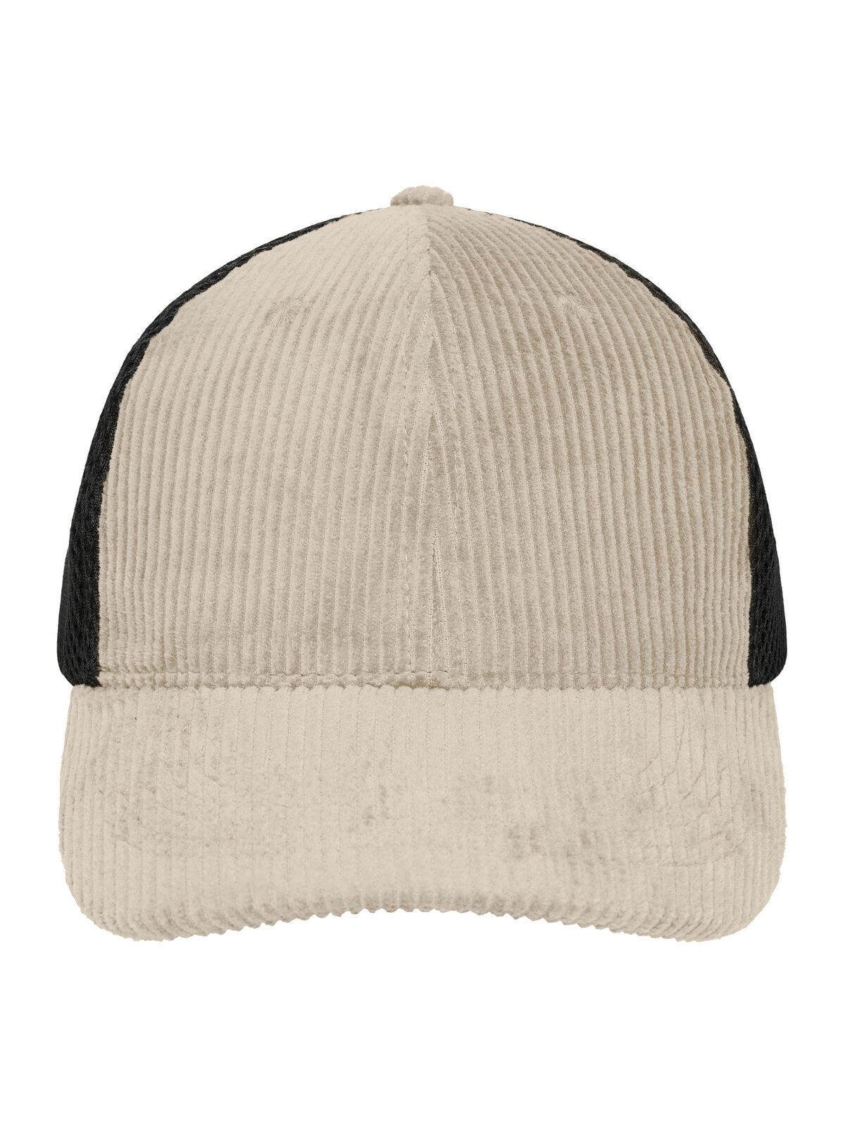 Trucker Cap Panel Corduroy-Mesh Cap OCS Standard – individuell veredelbar | LA1970 in sandstone/black
