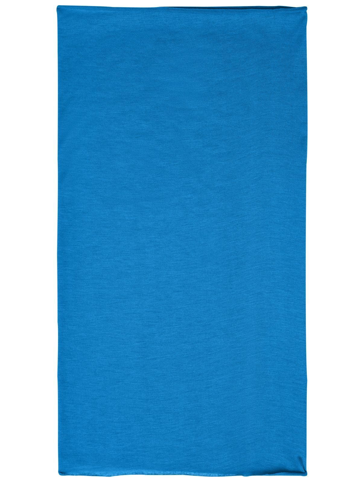 Economic X-Tube Polyester Herren Schal / Handschuhe – James & Nicholson – Farbe bright-blue – individuell veredelbar