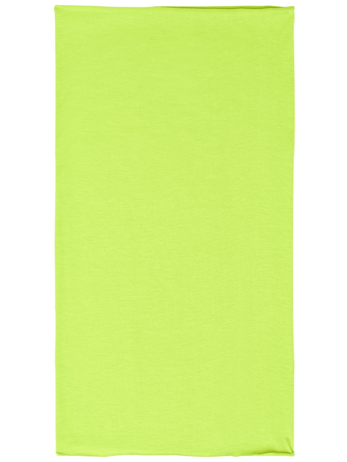 Economic X-Tube Polyester Herren Schal / Handschuhe – James & Nicholson – Farbe bright-yellow – individuell veredelbar