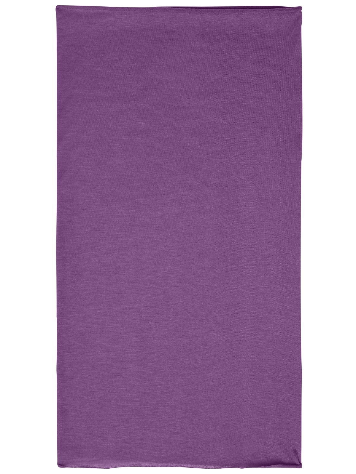Economic X-Tube Polyester Herren Schal / Handschuhe – James & Nicholson – Farbe Lila – individuell veredelbar