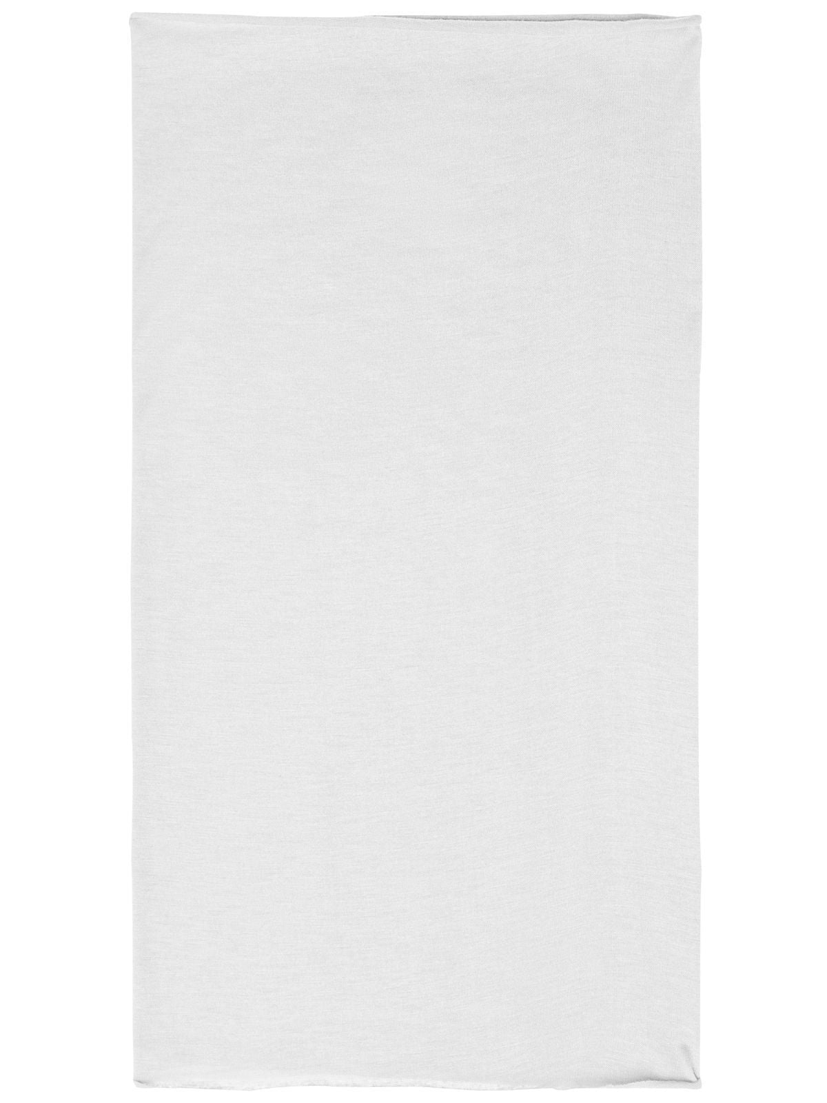 Economic X-Tube Polyester Herren Schal / Handschuhe – James & Nicholson – Farbe Weiß – individuell veredelbar