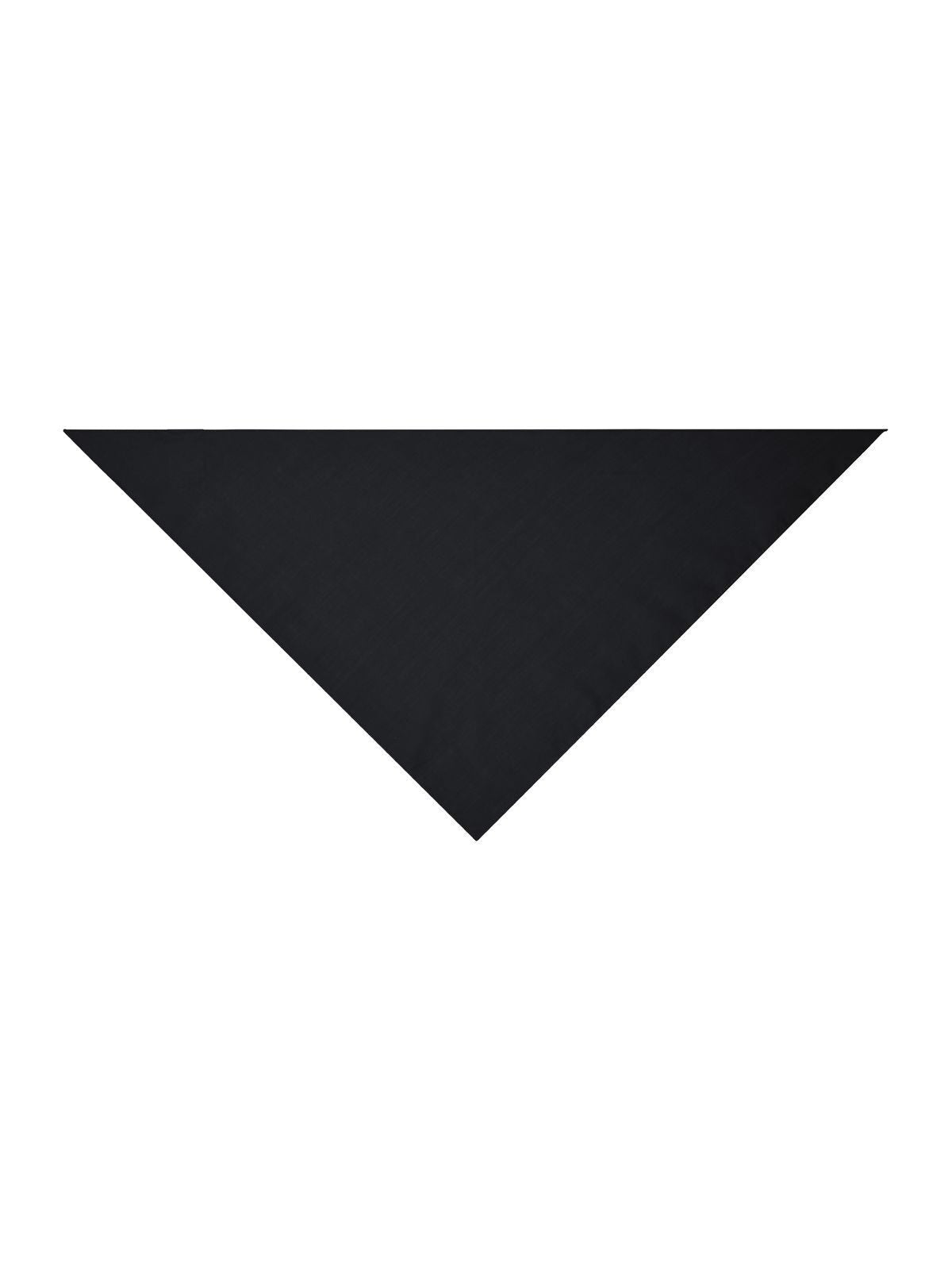 Bandanas Triangular Scarf Schwarz bestickbar und bedruckbar – LA1970