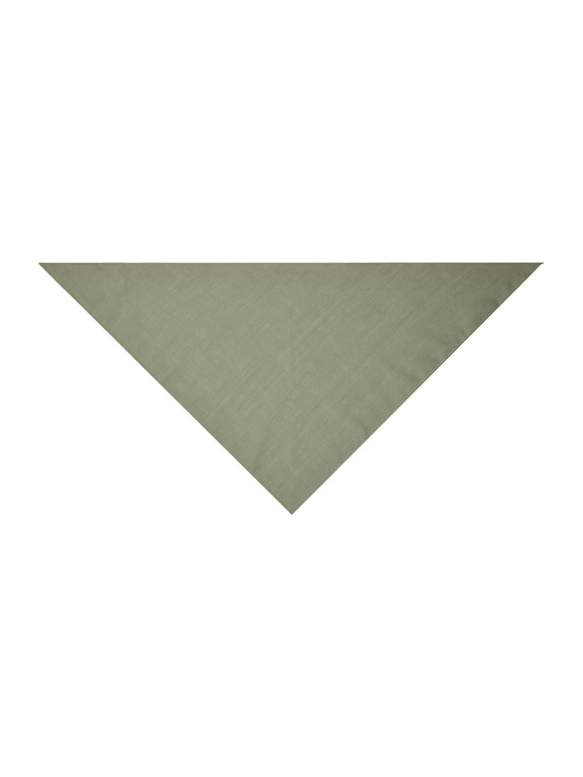 Bandanas Triangular Scarf Khaki bestickbar und bedruckbar – LA1970