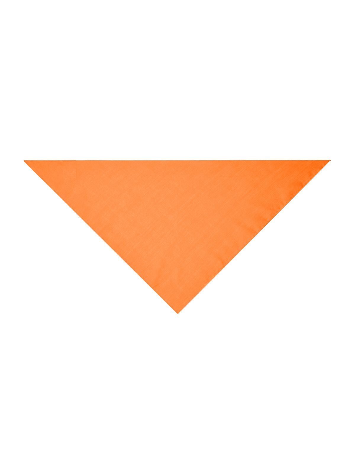 Bandanas Triangular Scarf Orange bestickbar und bedruckbar – LA1970