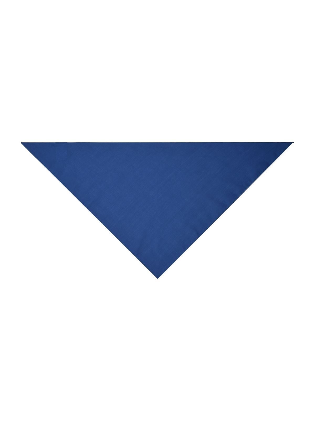Bandanas Triangular Scarf Royalblaublau bestickbar und bedruckbar – LA1970