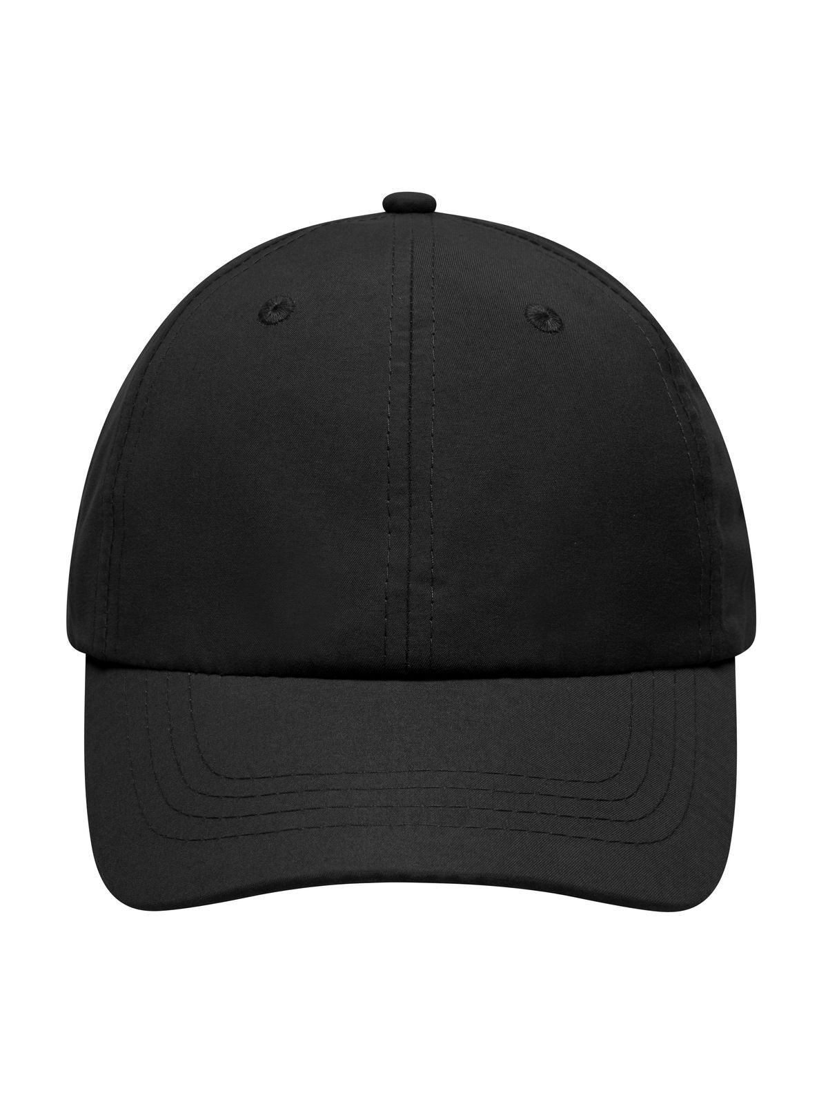 Baseball Caps Laser Cut Cap Schwarz bestickbar und bedruckbar – LA1970