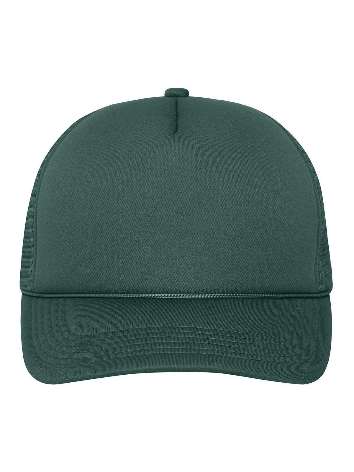 Trucker Caps 5 Panel Retro Mesh Cap dark-green/dark-green bestickbar und bedruckbar – LA1970