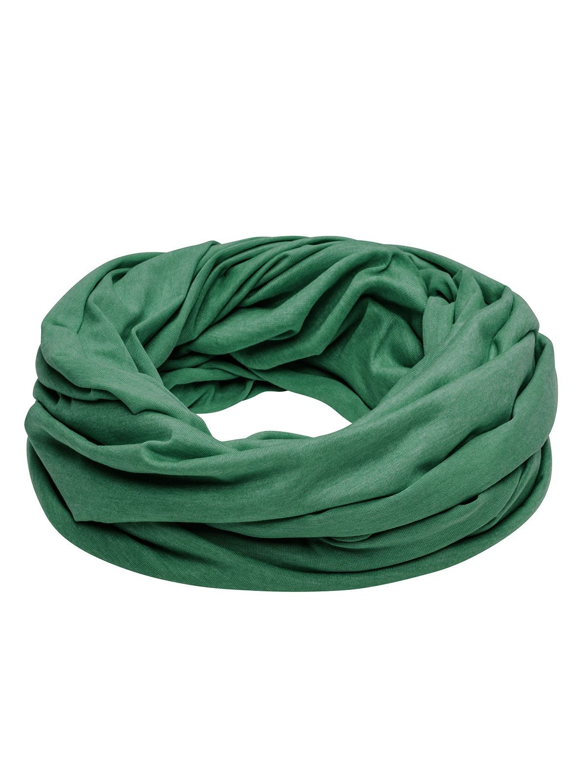 Heather Summer Loop-Scarf Herren Schal / Handschuhe – James & Nicholson – Farbe green-melange – individuell veredelbar