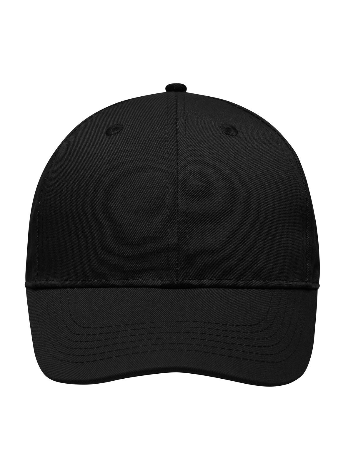 Baseball Caps 6 Panel Workwear Cap - Strong Schwarz bestickbar und bedruckbar – LA1970