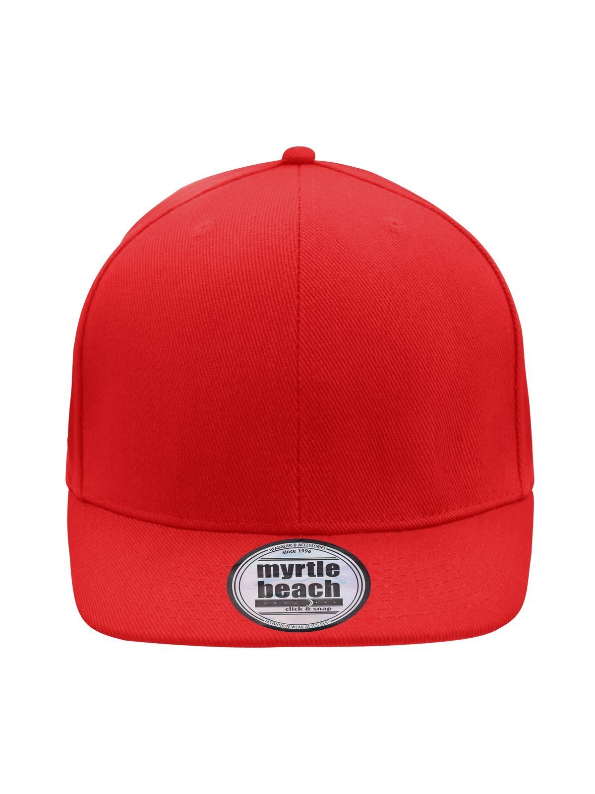 Baseball Caps 6 Panel Pro Cap Style Rot/Rot bestickbar und bedruckbar – LA1970