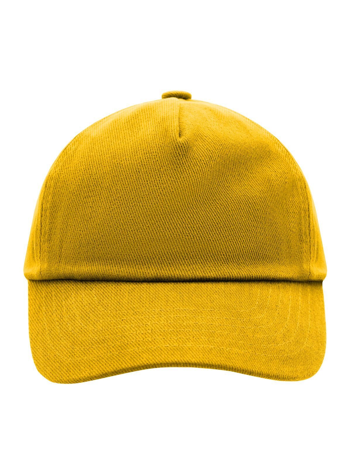 Baseball Caps 5 Panel Kids' Cap gold-yellow bestickbar und bedruckbar – LA1970