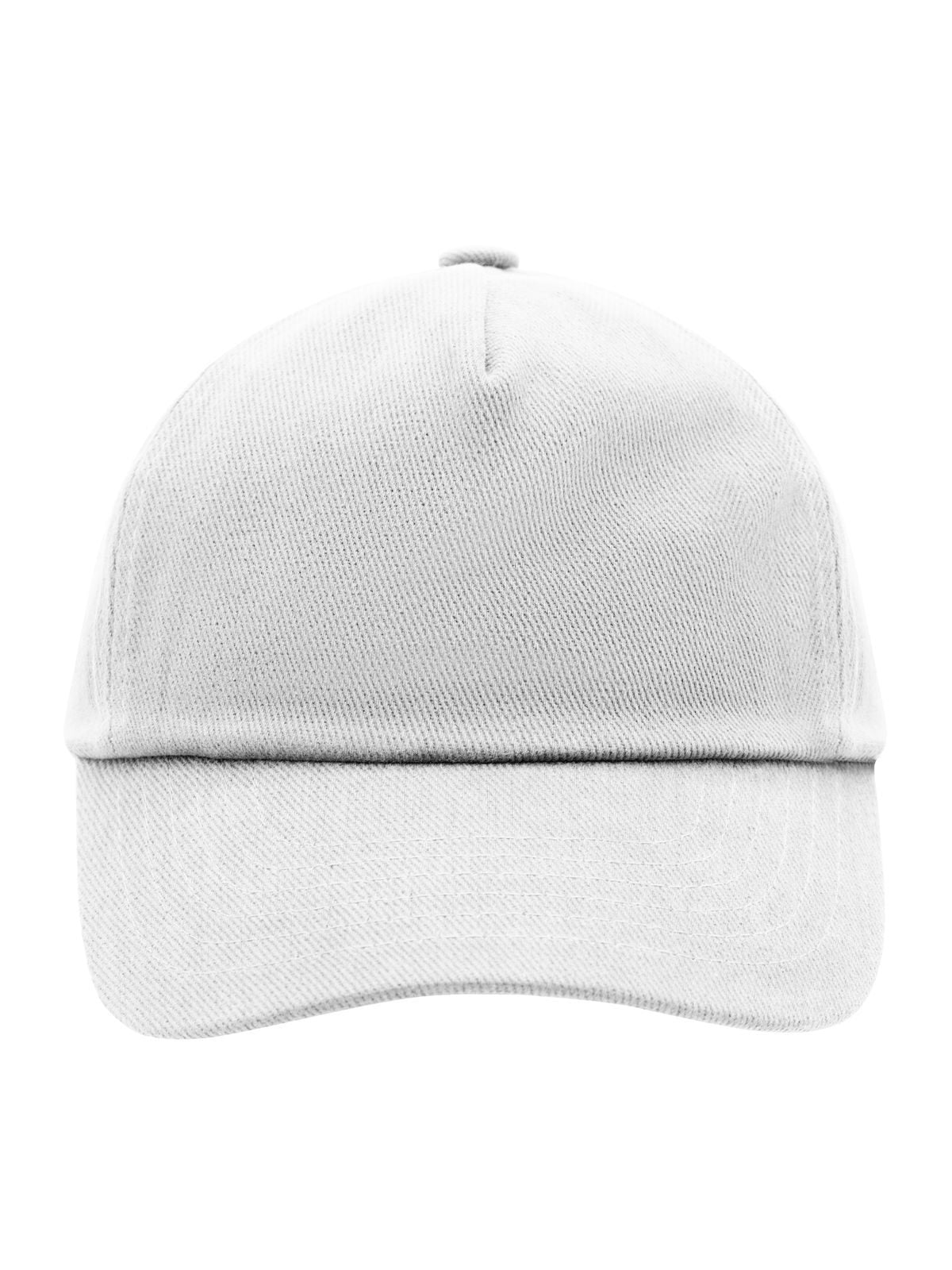 Baseball Caps 5 Panel Kids' Cap Weiß bestickbar und bedruckbar – LA1970