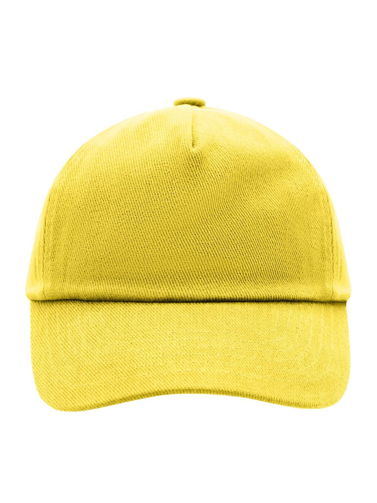 Baseball Caps 5 Panel Kids' Cap Gelb bestickbar und bedruckbar – LA1970