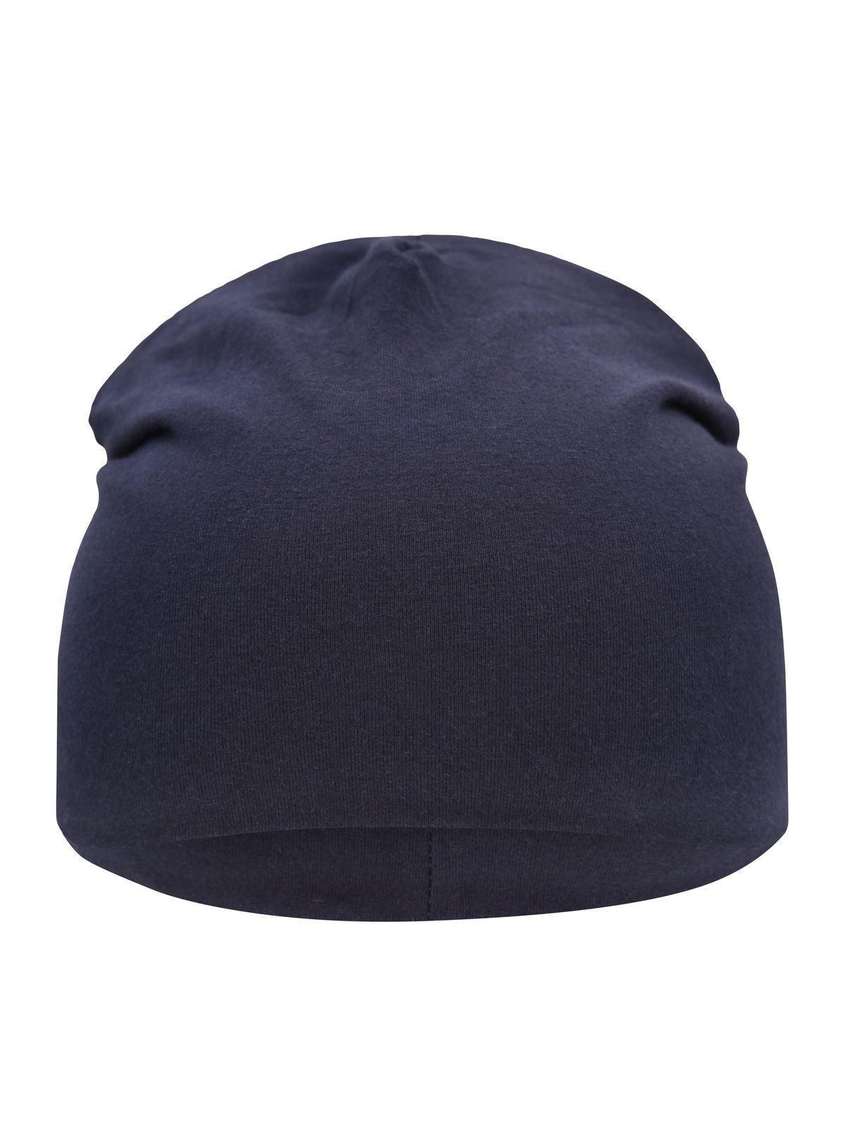Beanies Jersey Beanie Marineblau bestickbar und bedruckbar – LA1970