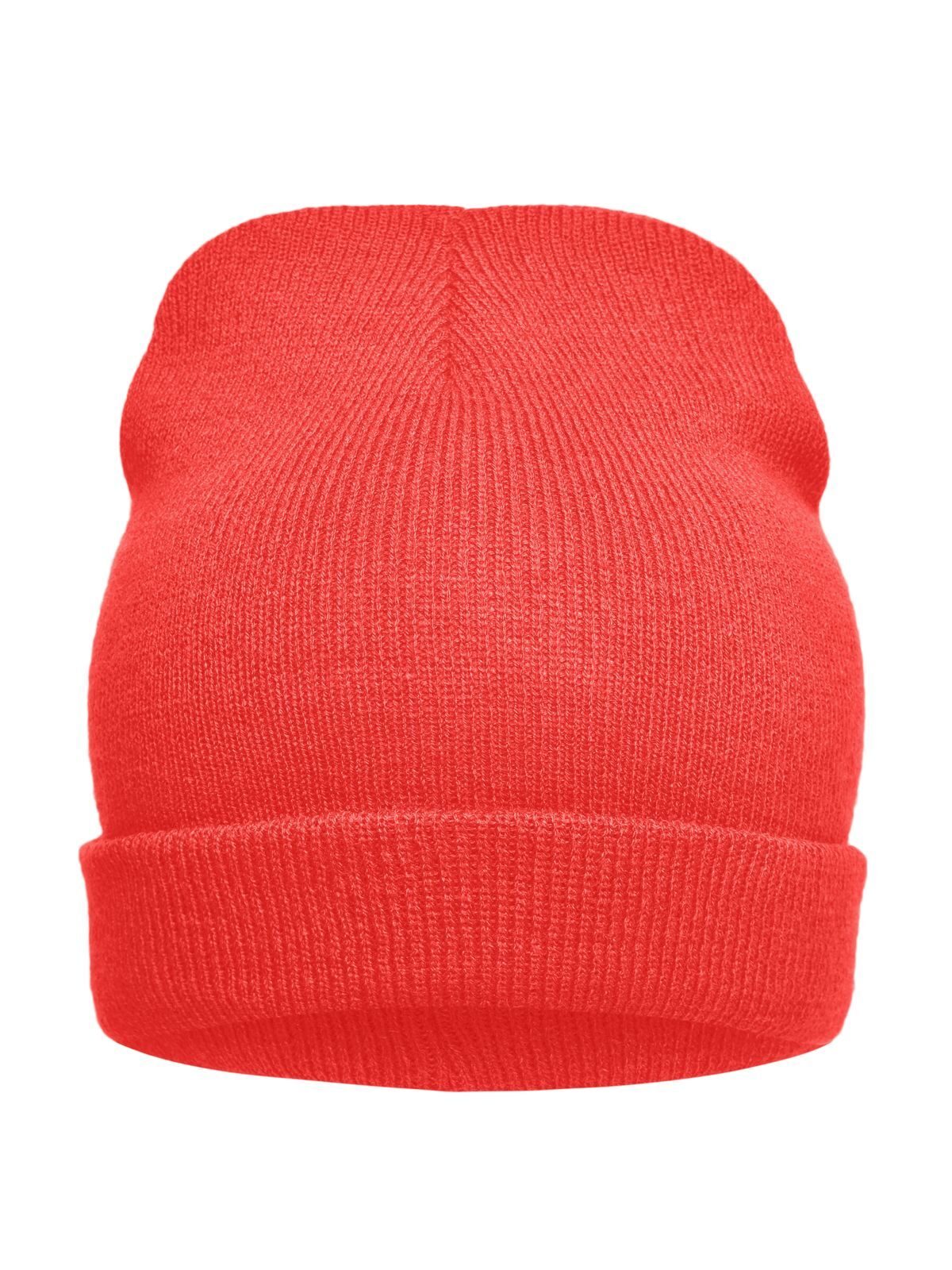 Beanies Knitted Promotion Beanie Rot bestickbar und bedruckbar – LA1970