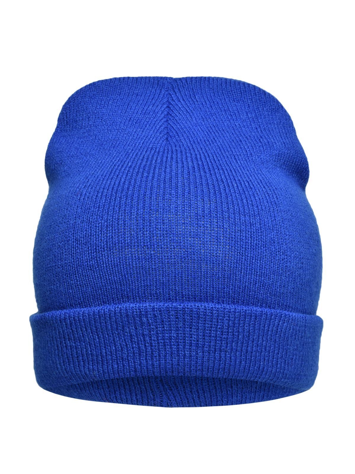 Beanies Knitted Promotion Beanie Royalblaublau bestickbar und bedruckbar – LA1970