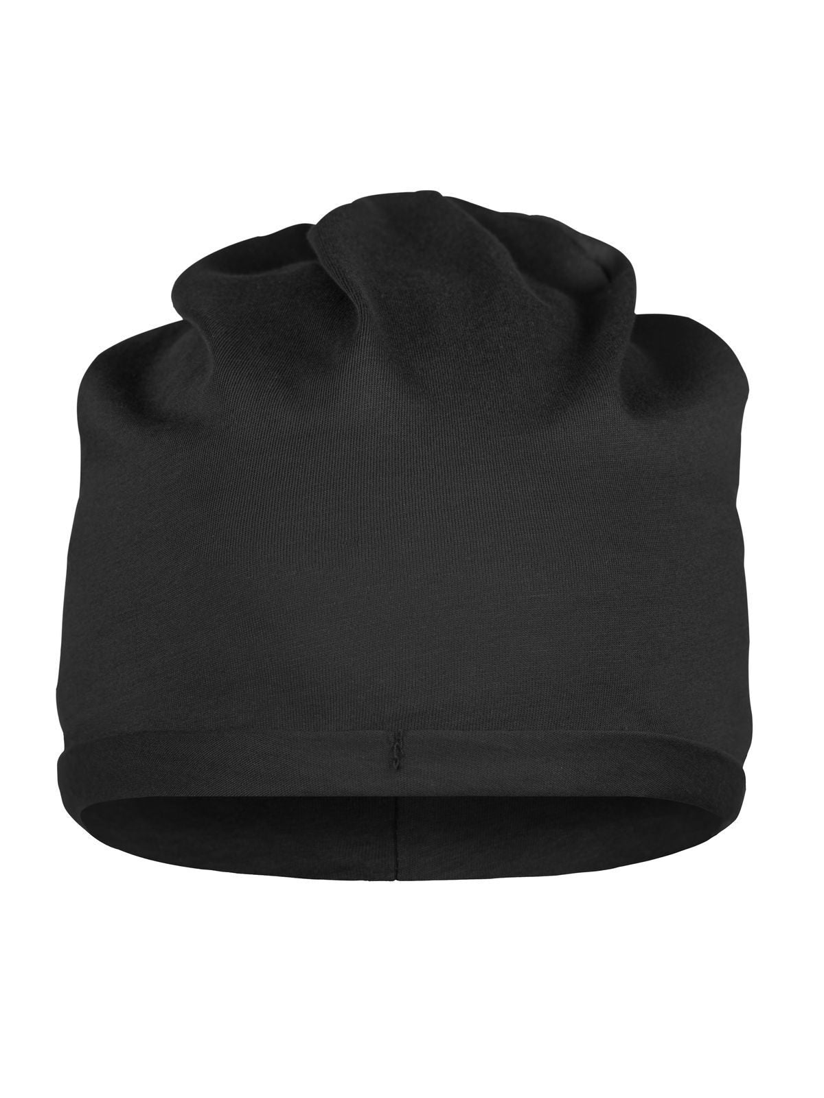 Beanies Bio Cotton Beanie Schwarz bestickbar und bedruckbar – LA1970