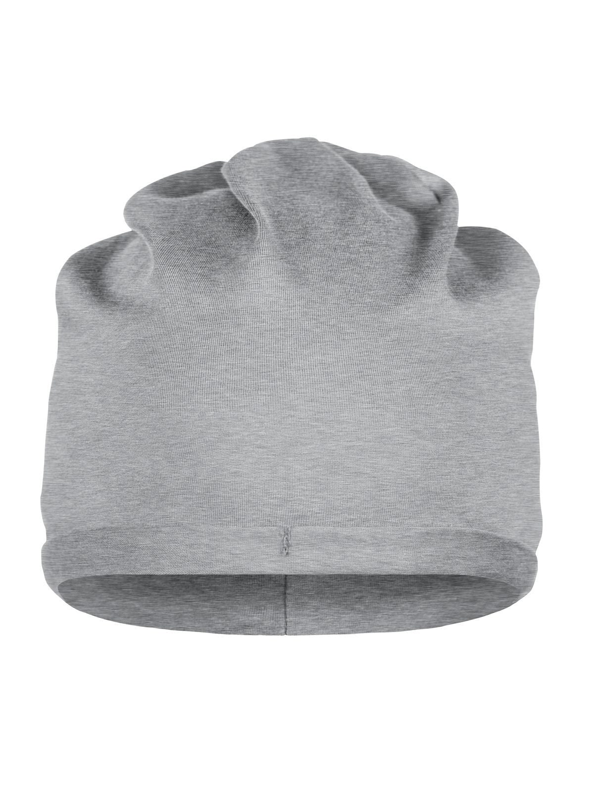 Beanies Bio Cotton Beanie Grau-heather bestickbar und bedruckbar – LA1970