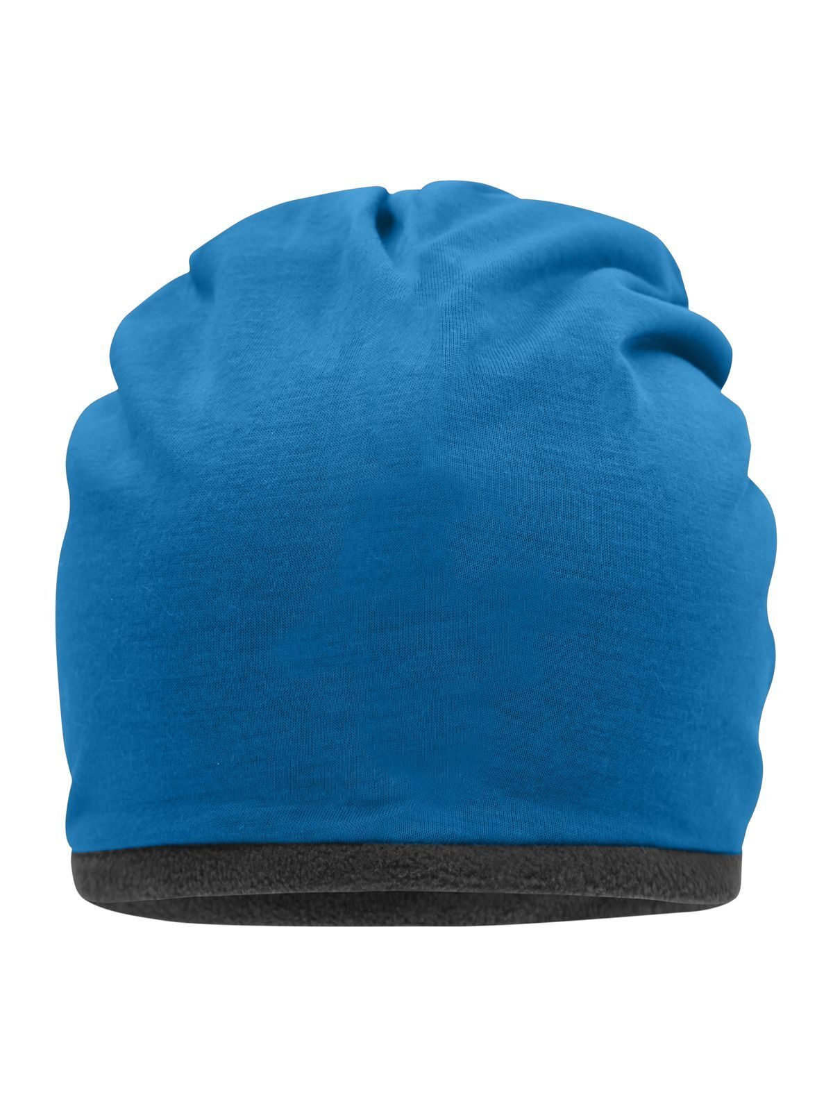 Beanies Single Beanie bright-blue/carbon bestickbar und bedruckbar – LA1970