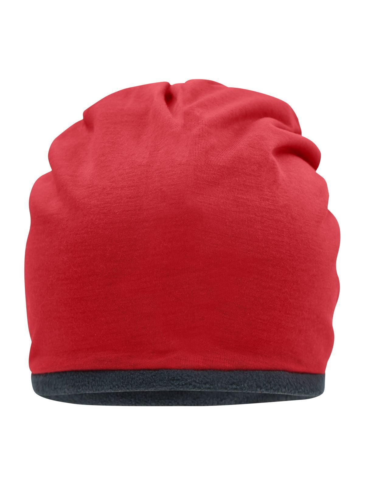 Beanies Single Beanie Rot/carbon bestickbar und bedruckbar – LA1970