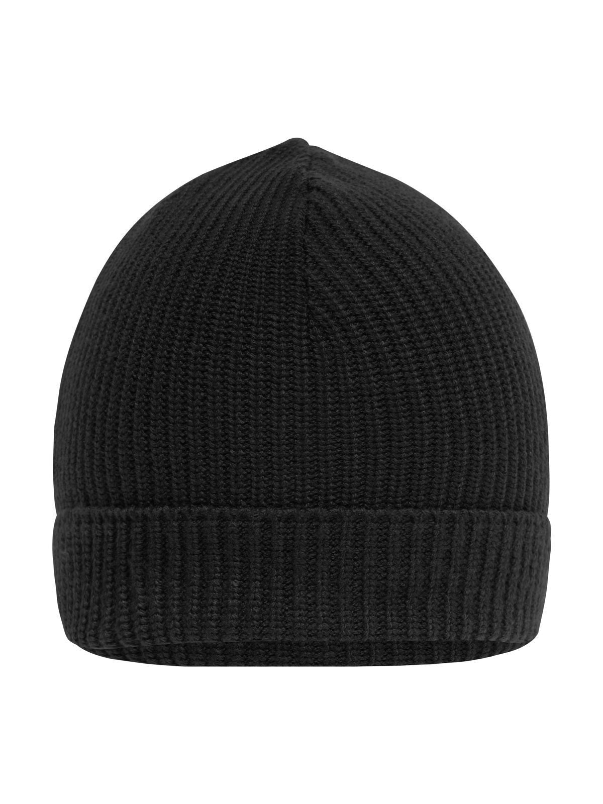Beanies Workwear Beanie Schwarz bestickbar und bedruckbar – LA1970