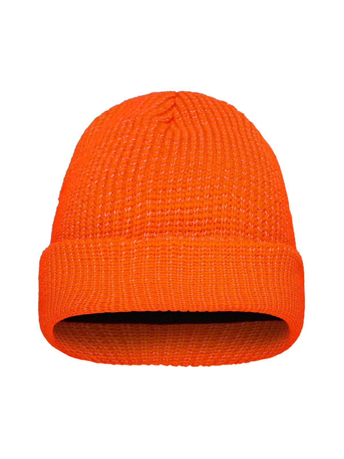 Beanies Reflective Winter Beanie bright-orange bestickbar und bedruckbar – LA1970