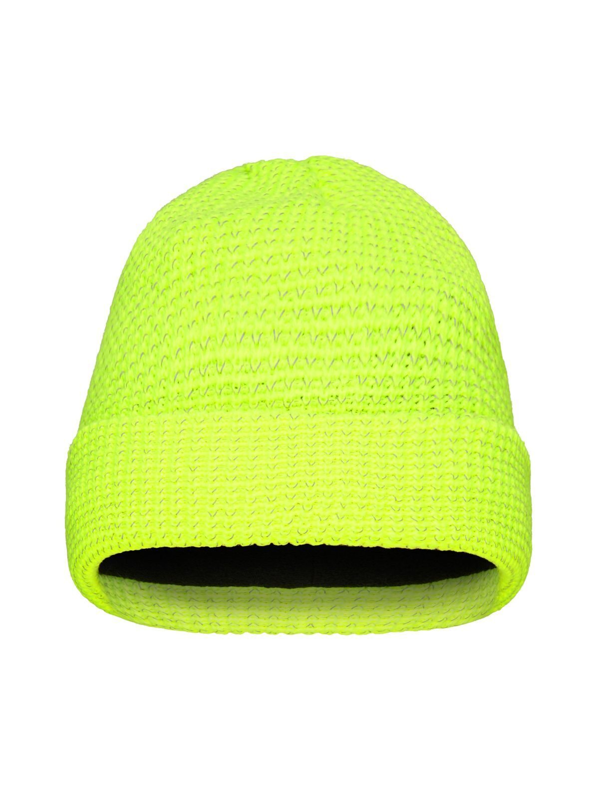 Beanies Reflective Winter Beanie bright-yellow bestickbar und bedruckbar – LA1970