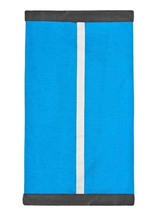 Winter X-Tube Schal / Handschuhe – James & Nicholson – Farbe bright-blue/carbon – individuell veredelbar