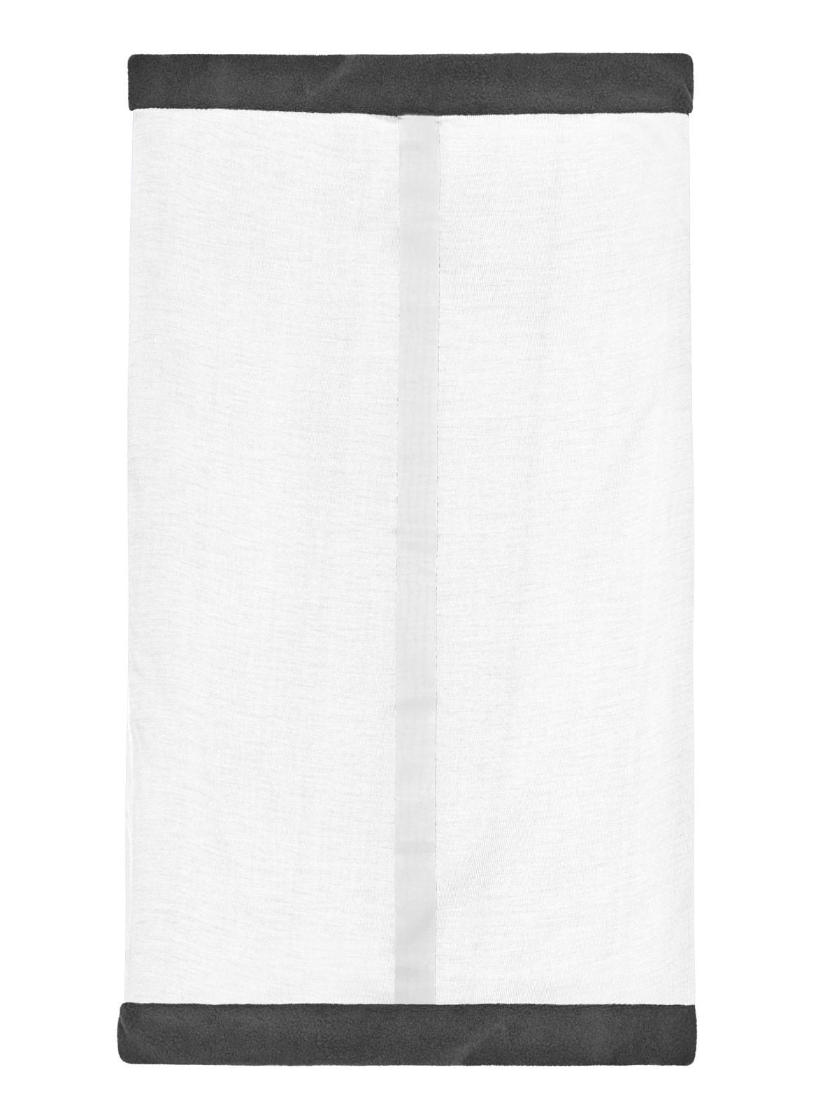 Winter X-Tube Schal / Handschuhe – James & Nicholson – Farbe white/carbon – individuell veredelbar