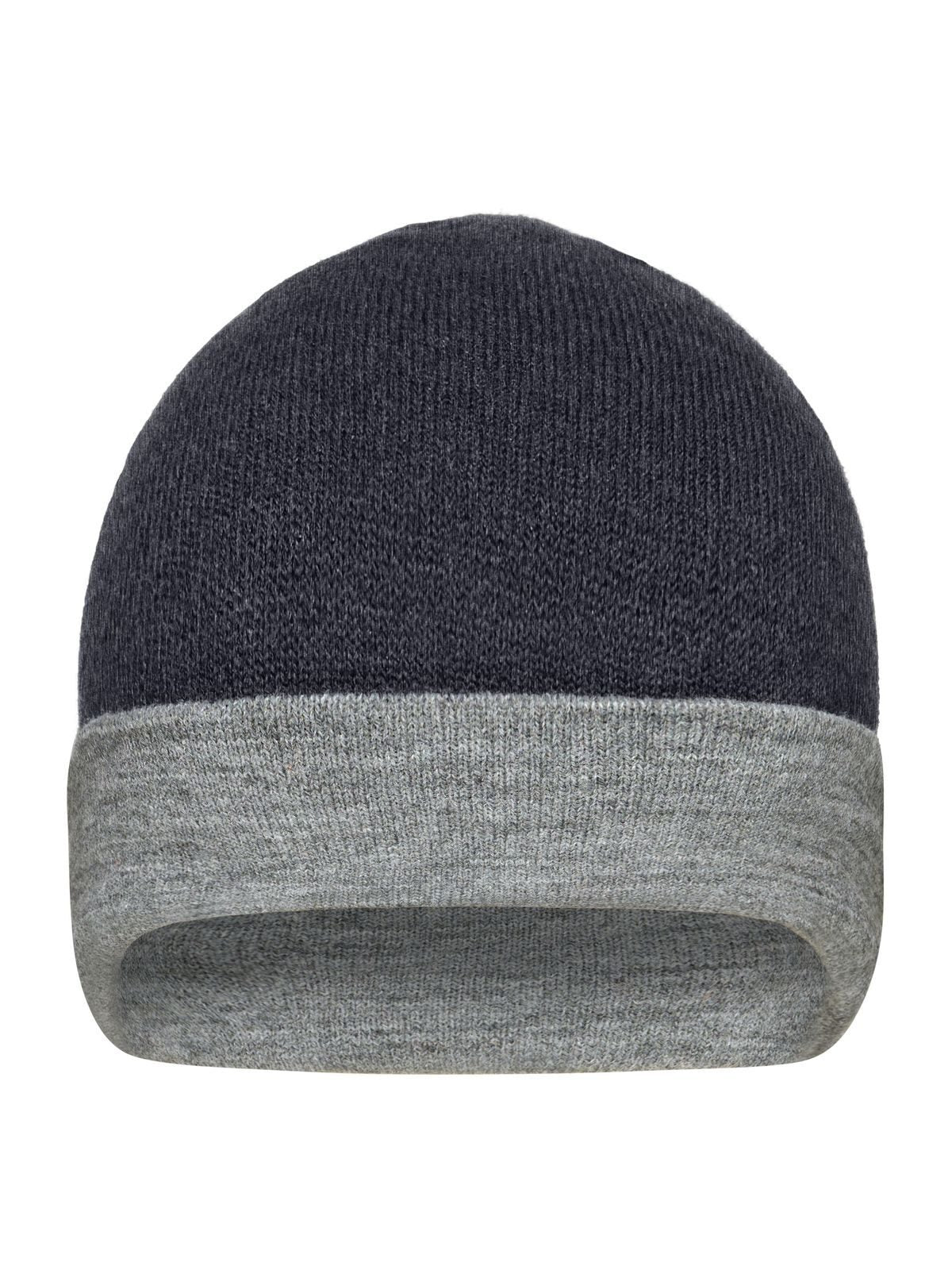 Beanie Reversible Beanie – individuell veredelbar | LA1970 in grey-melange/grey-heather