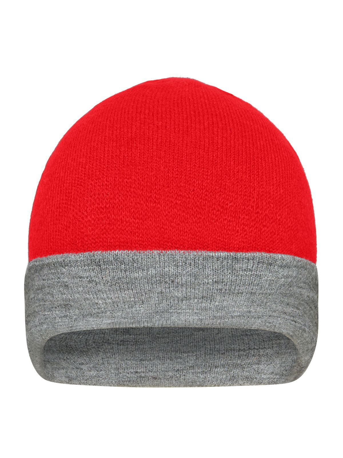Beanie Reversible Beanie – individuell veredelbar | LA1970 in red/grey-heather