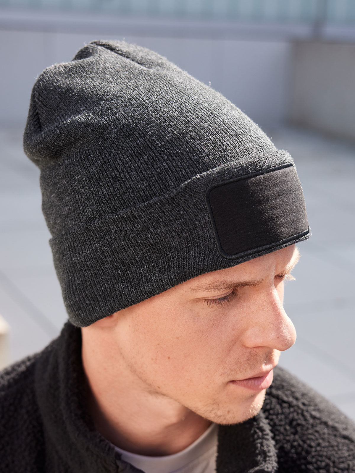 Beanies Beanie with Patch - Thinsulate  bestickbar und bedruckbar – LA1970