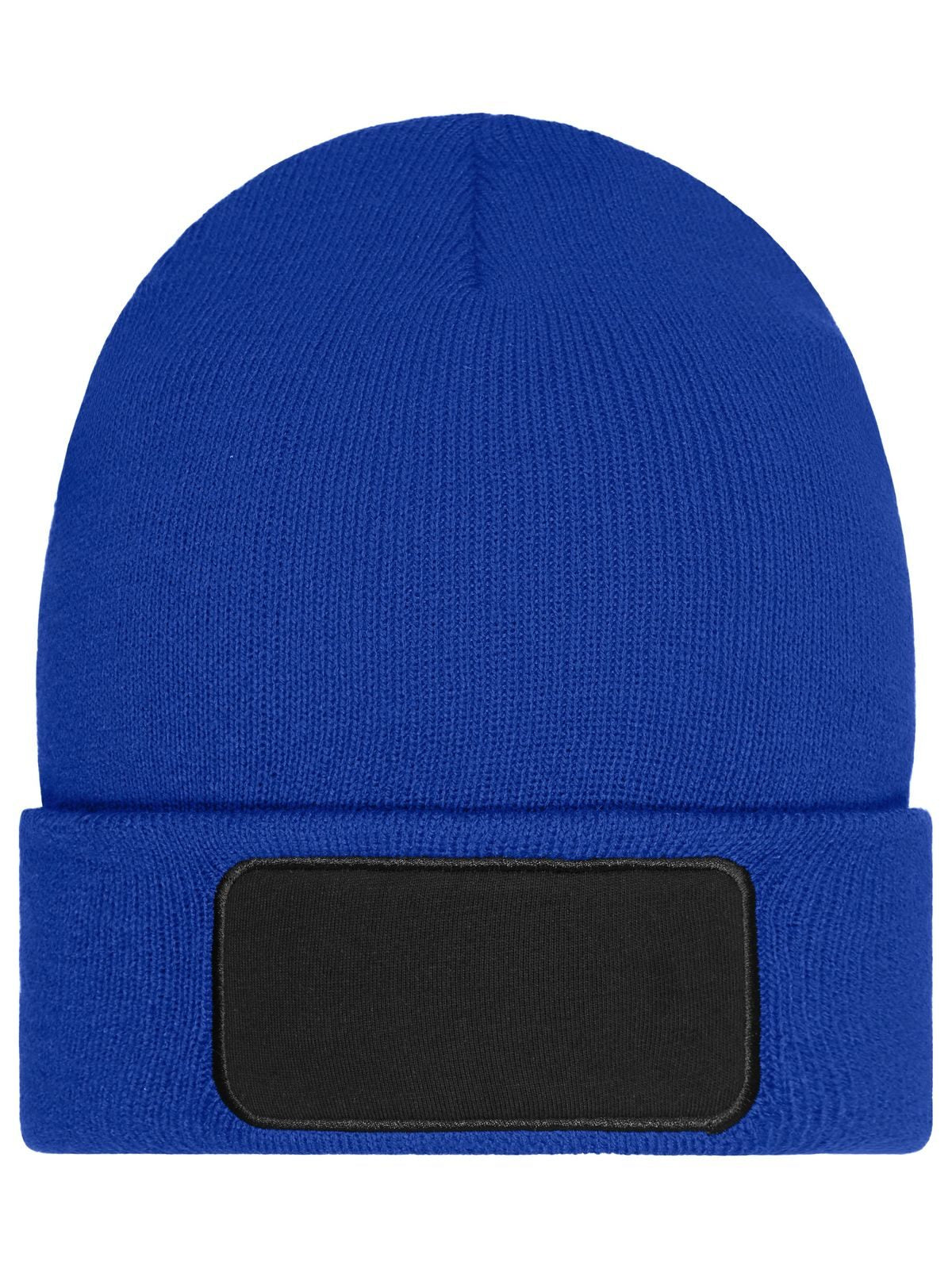 Beanies Beanie with Patch - Thinsulate Royalblaublau bestickbar und bedruckbar – LA1970