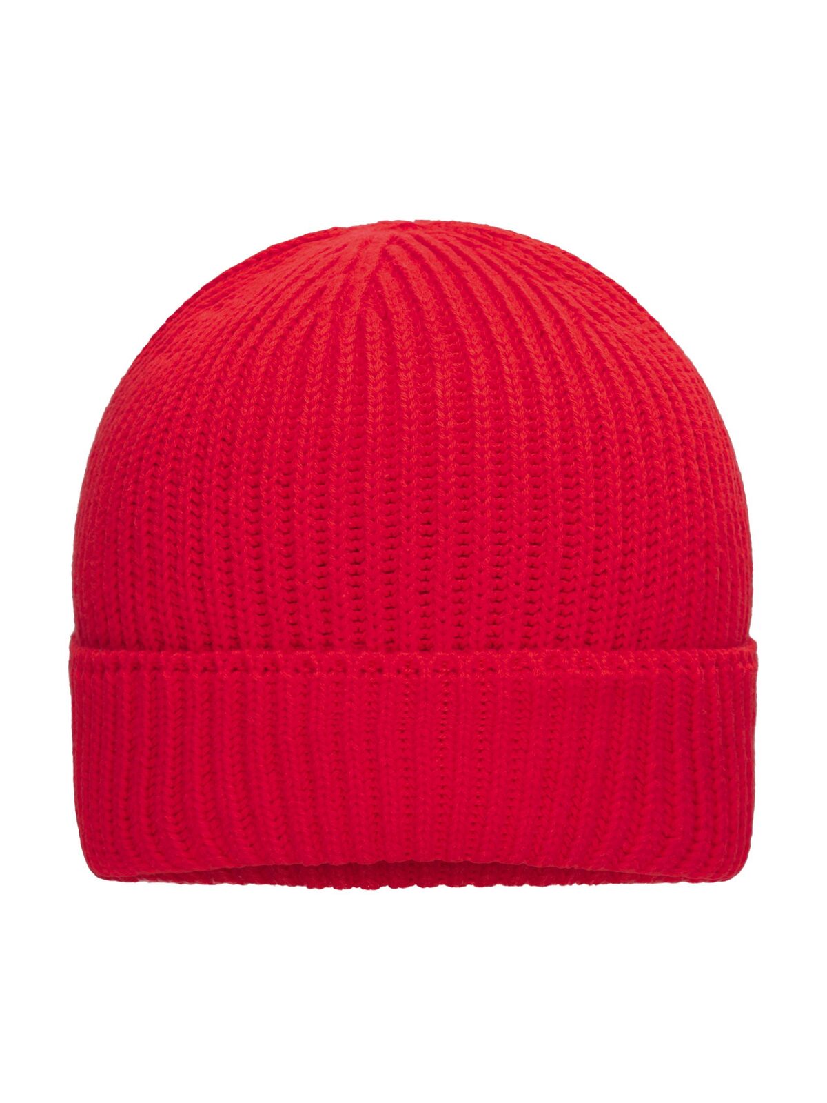 Beanies Bio Cotton Winter Beanie Rot bestickbar und bedruckbar – LA1970