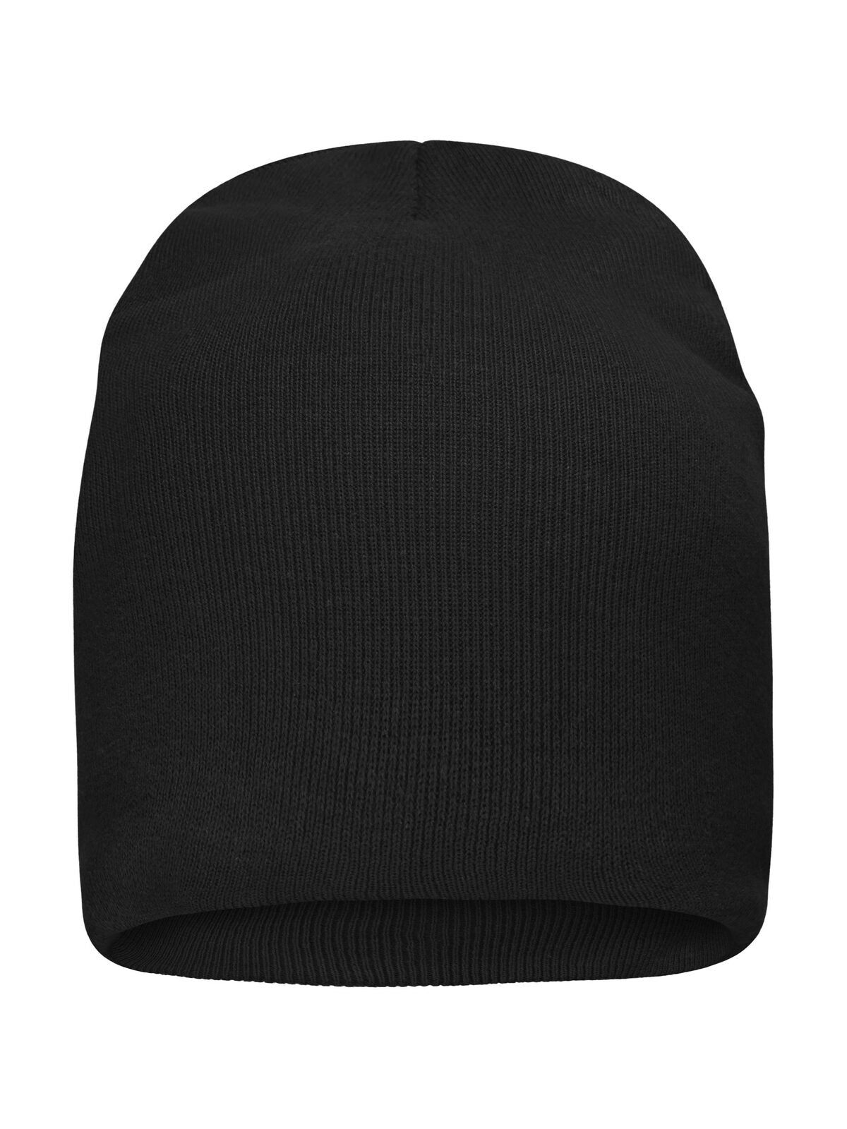 Beanies Bio Cotton Casual Beanie Schwarz bestickbar und bedruckbar – LA1970