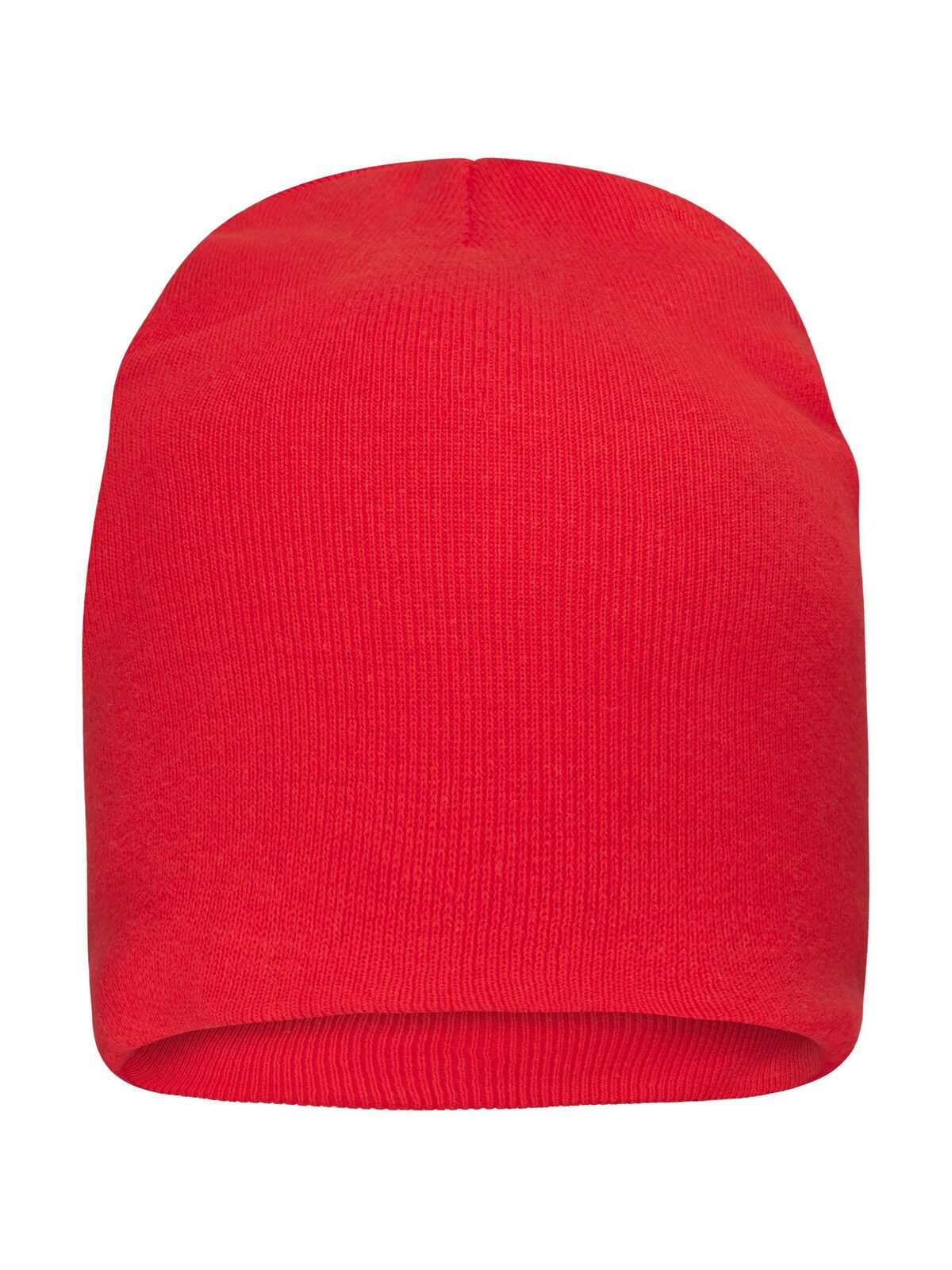 Beanies Bio Cotton Casual Beanie Rot bestickbar und bedruckbar – LA1970