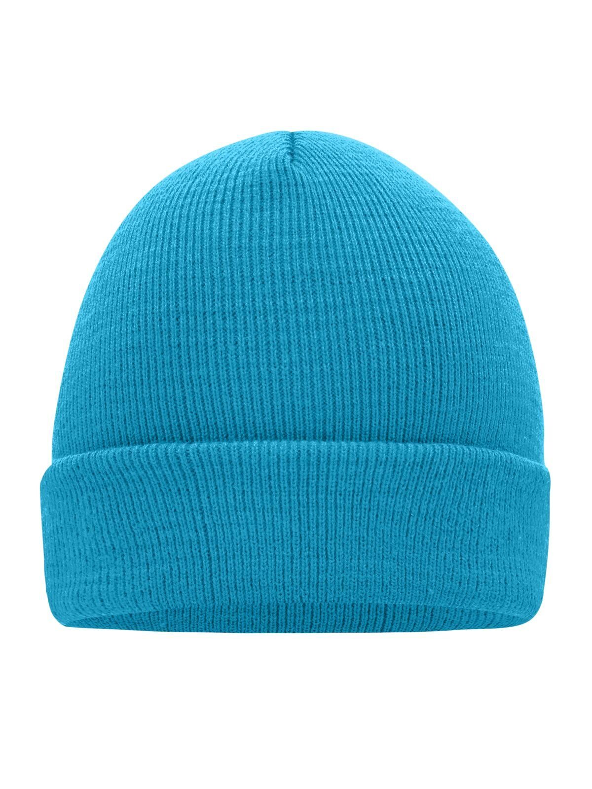 Beanies Knitted Cap aqua bestickbar und bedruckbar – LA1970