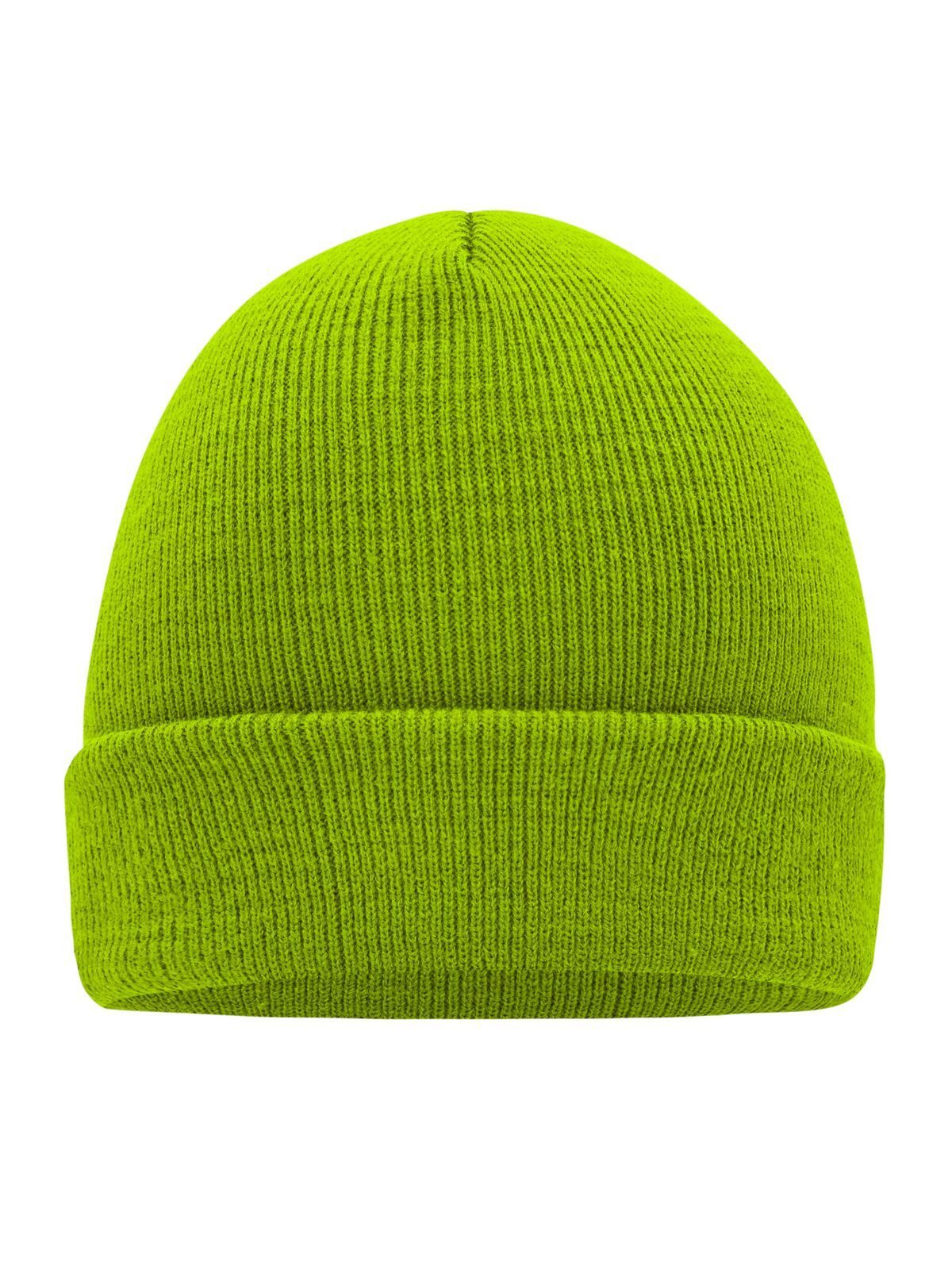Beanies Knitted Cap lime-green bestickbar und bedruckbar – LA1970