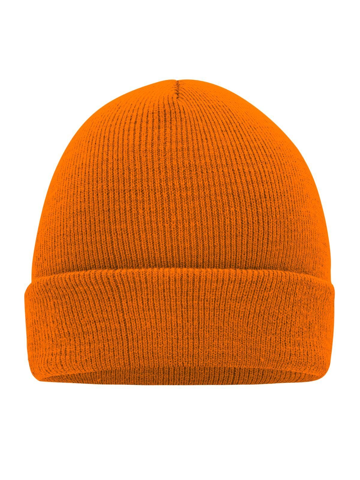 Beanies Knitted Cap Orange bestickbar und bedruckbar – LA1970