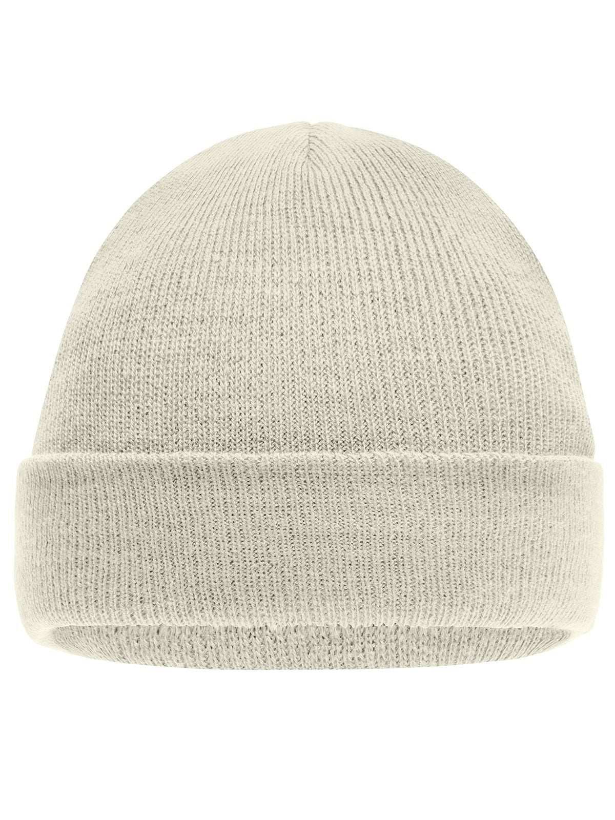 Beanies Knitted Cap for Kids off-Weiß bestickbar und bedruckbar – LA1970