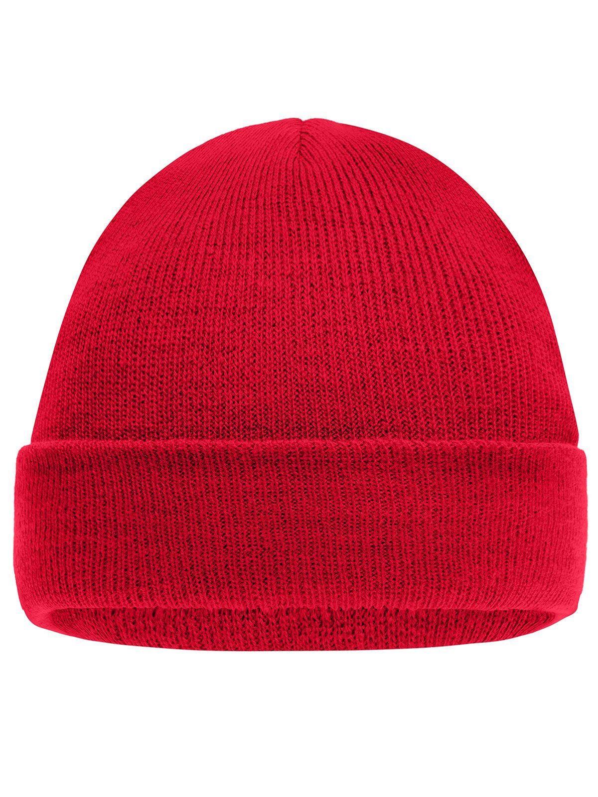 Beanies Knitted Cap for Kids Rot bestickbar und bedruckbar – LA1970