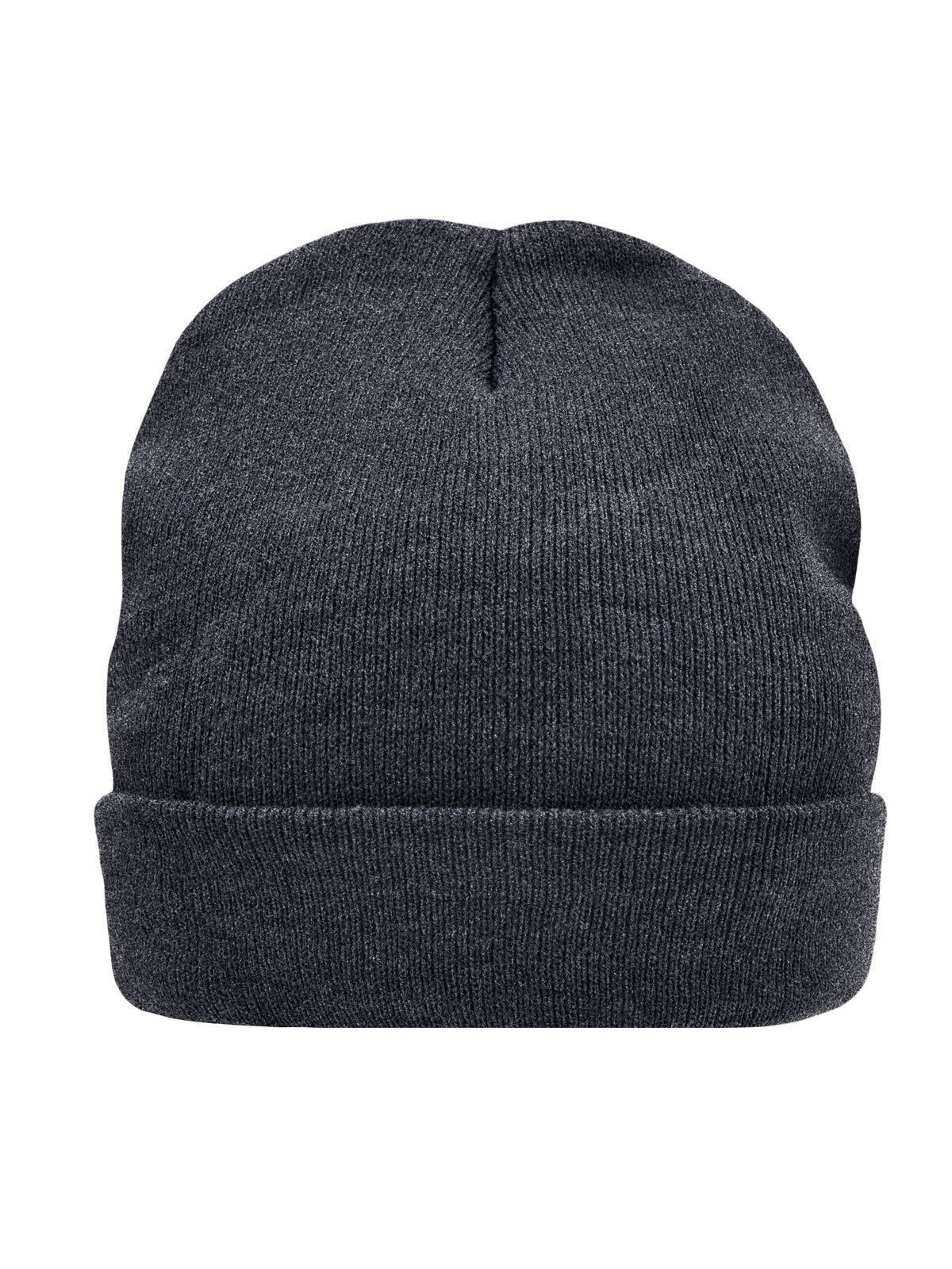 Beanies Knitted Cap Thinsulate™ dark-Grau melange bestickbar und bedruckbar – LA1970