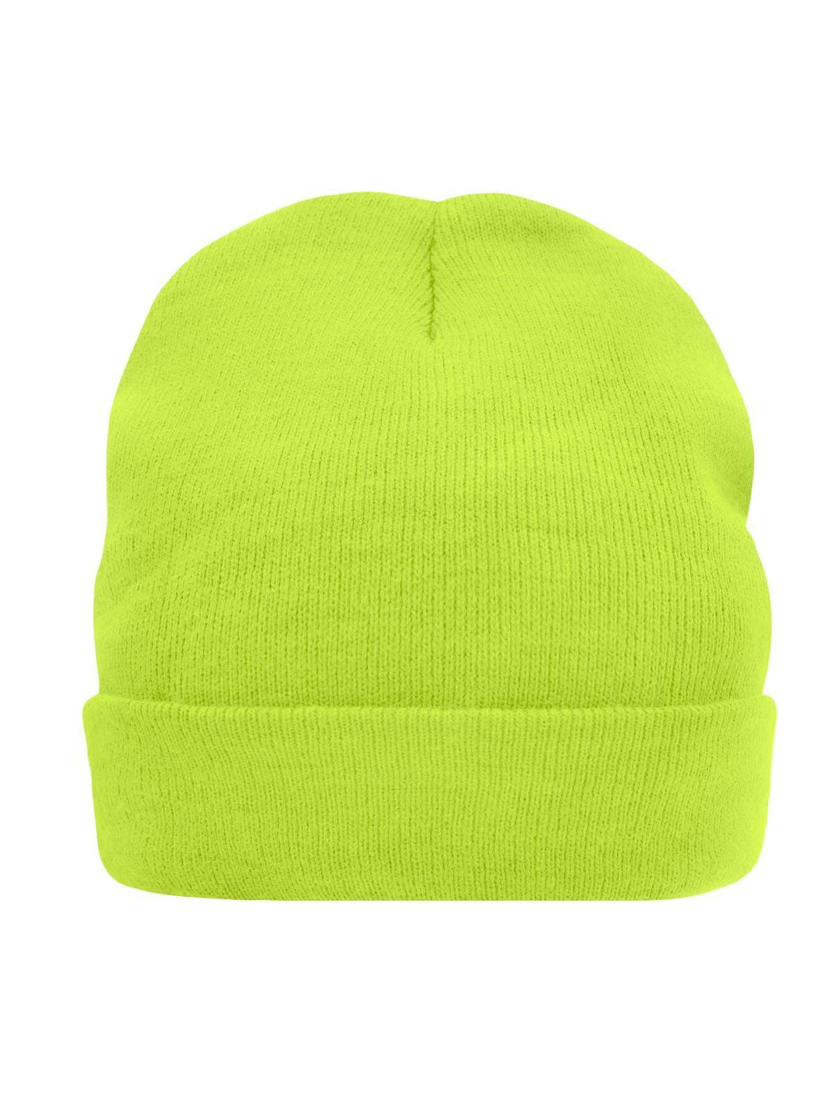 Beanies Knitted Cap Thinsulate™ neon-yellow bestickbar und bedruckbar – LA1970