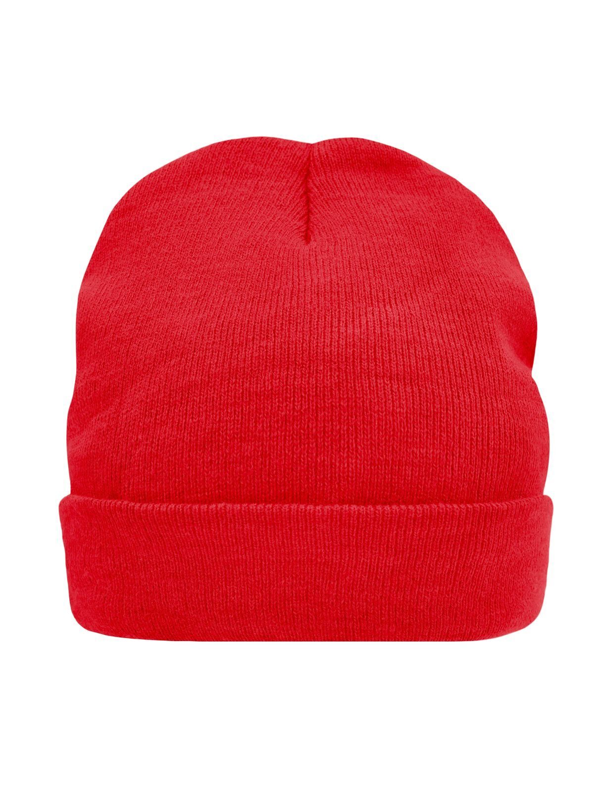 Beanies Knitted Cap Thinsulate™ Rot bestickbar und bedruckbar – LA1970