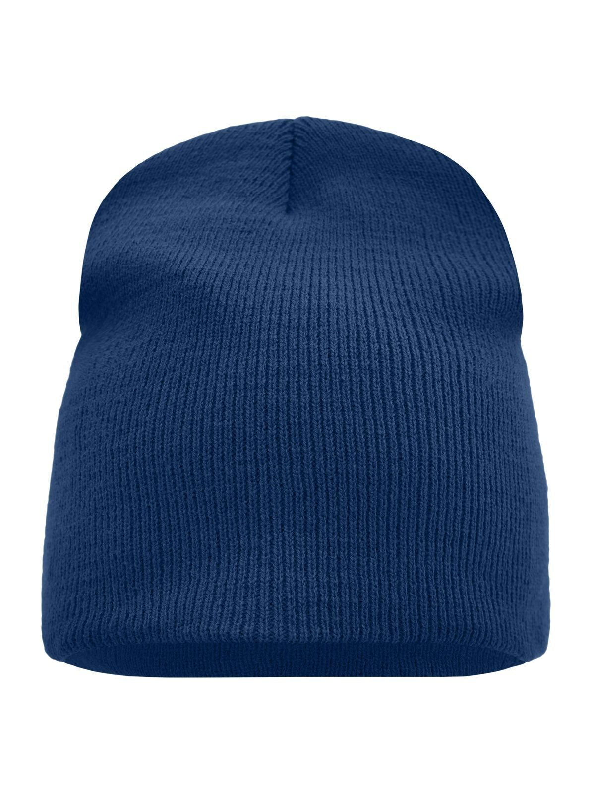 Beanies Beanie No.1 Marineblau bestickbar und bedruckbar – LA1970