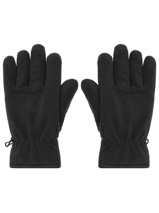 Thinsulate™ Fleece Gloves Schal / Handschuhe – James & Nicholson – Farbe Schwarz – individuell veredelbar